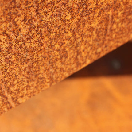 Design Hochbeet "Palatino" klein, tiefe Pflanzwanne | Corten