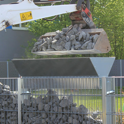 Trichter "EASY-FILL" | Befüllungshilfe für Gabionenzaun