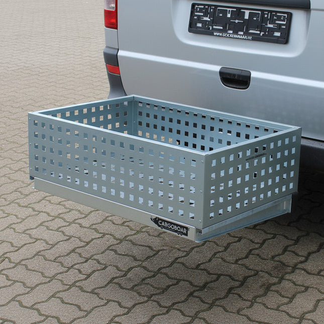 CARGOBOAR Heckträger COMPACT | 80 x 50 x 16 cm | mit Einhebel-Schnellverschluss 