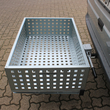 CARGOBOAR Heckträger COMPACT | 80 x 50 x 16 cm | mit Einhebel-Schnellverschluss 