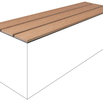 CUBEBOX | Sitzdeckel Metall - WPC