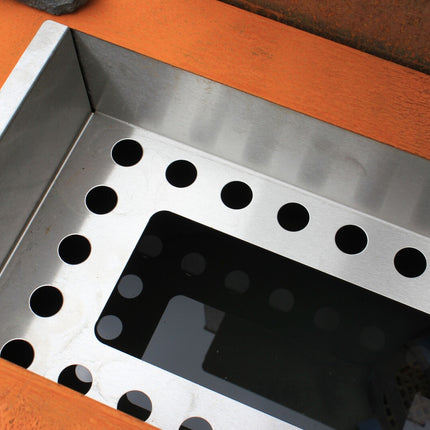 Brunnen AQUA BOX | Corten  Komplett-Set