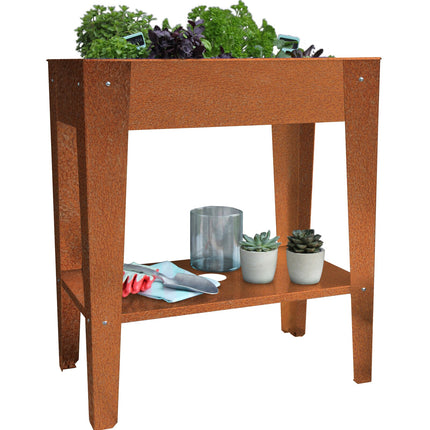 Design Hochbeet "Palatino" klein | Corten