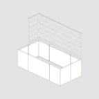Set 200x50 L-shape / outside corner - center