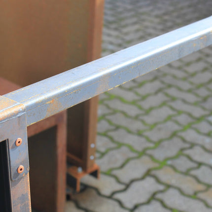 SPACE VERTICAL mit Motiv | Breite 87 cm | Corten