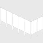 Ecke 970 cm
