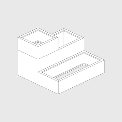 Gartenobjekt | Kräutertreppe LIMAX Zero anthrazit
