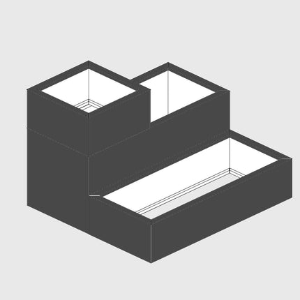 Gartenobjekt | Kräutertreppe LIMAX Zero anthrazit
