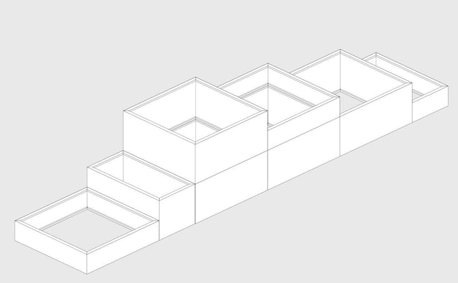 Gartenobjekt | Kräutertreppe SCALA anthrazit