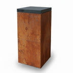 Corten / 7016 anthrazit / 50x50/106 cm