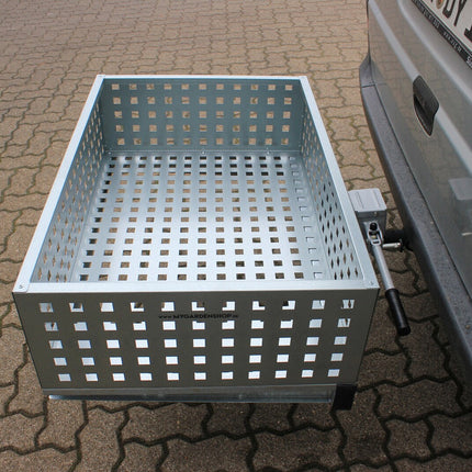 CARGOBOAR Heckträger Premium Maxi | 90 x 60 x 25 cm | mit Einhebel-Schnellverschluss 
