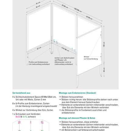 SPACELINE | Garbage can enclosure 