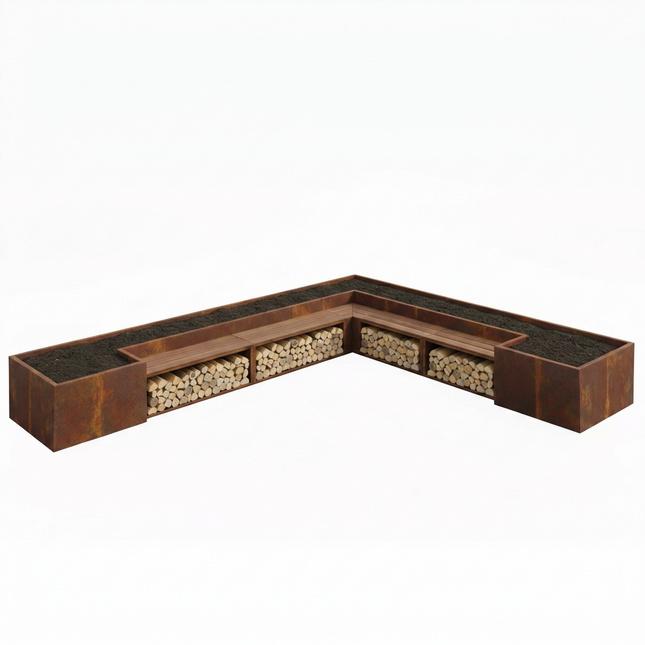 Garden feature | Urbank FAMILY seating area