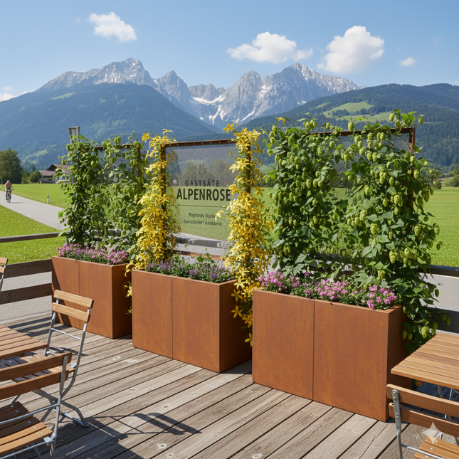 URBAN NEXUS Sichtschutz | Corten