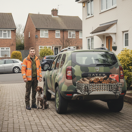 CARGOBOAR Premium Maxi Rear Carrier | 90 x 60 x 25 cm | with single-lever quick-release fastener
