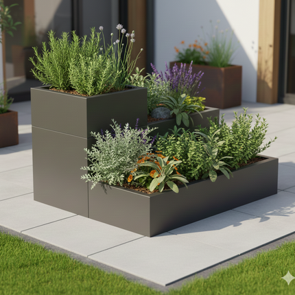 Élément de jardin | Support à herbes aromatiques LIMAX Zero, anthracite