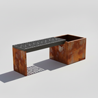 Corten / anthracite