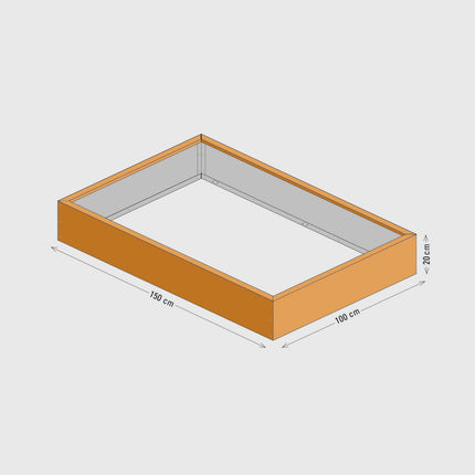 CARLOTTA PRO  Pflanzrahmen / Rahmenbeete | Corten