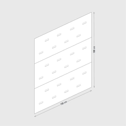 WOODPECKER anthracite | H 180cm