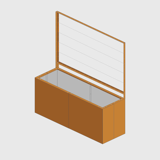 URBAN NEXUS Sichtschutz | Corten